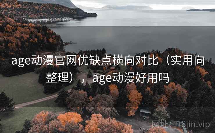 age动漫官网优缺点横向对比（实用向整理），age动漫好用吗